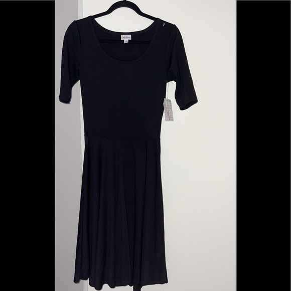 NWT✨ LuLaRoe Black Nicole Dress - Picture 8 of 9